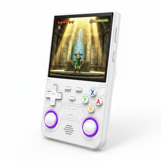 R36 Ultra Retro Handheld Console 4" IPS Linux-based retro gaming OS (ArkOS community firmware) 64G / 128G | iGameConsole 2026 Mid-Range | GBA SNES PS1 N64 PSP 15000+ / 20000+ Preloaded Games Plug and Play
