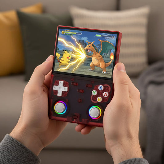 R36Ultra Retro Handheld Console 4.5" IPS Linux-based retro gaming OS 64GB+ | iGameConsole 2026 Premium | Supports GBA SNES PS1 1000+ Preloaded Games Plug and Play | Back to School Gift for Retro Gamers Collectors Enthusiasts