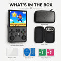R36MAX Retro Handheld Console 4" IPS Linux-based retro gaming OS (ArkOS community firmware) 64GB / 128GB | iGameConsole 2026 Mid-Range | GBA SNES PS1 N64 PSP 15,000+ / 20,000+ Preloaded Games Plug and Play | Back to School Gift for Retro Gamers