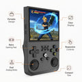 R36MAX Retro Handheld Console 4" IPS Linux-based retro gaming OS (ArkOS community firmware) 64GB / 128GB | iGameConsole 2026 Mid-Range | GBA SNES PS1 N64 PSP 15,000+ / 20,000+ Preloaded Games Plug and Play | Back to School Gift for Retro Gamers