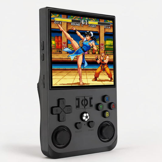 R36MAX Retro Handheld Console 4" IPS Linux-based retro gaming OS (ArkOS community firmware) 64GB / 128GB | iGameConsole 2026 Mid-Range | GBA SNES PS1 N64 PSP 15,000+ / 20,000+ Preloaded Games Plug and Play | Back to School Gift for Retro Gamers