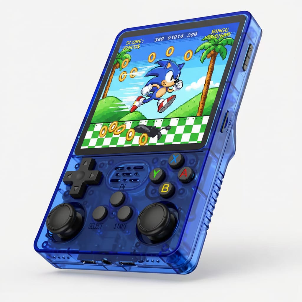 iGameConsole R36Plus Retro Handheld Console Linux-based retro gaming OS 64GB | iGameConsole 2026 Premium | Supports GBA SNES PS1 1000+ Preloaded Games Plug and Play | Back to School Gift for Kids Adults Dad | Nostalgic Classic Gaming Childhood Memories