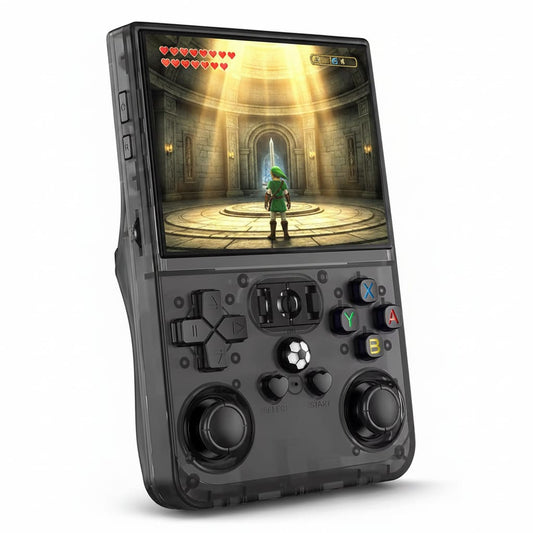 R36PRO Retro Handheld Console 4" IPS Linux-based retro gaming OS (ArkOS community firmware) 64GB / 128GB | iGameConsole 2026 Mid-Range | GBA SNES PS1 N64 PSP DS 15,000+ / 20,000+ Preloaded Games Plug and Play | Back to School Gift for Retro Gamers