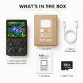 R36T Retro Handheld Console 3.5" IPS Linux-based retro gaming OS (ArkOS community firmware) 64GB / 128GB | iGameConsole 2026 Mid-Range | GBA SNES PS1 N64 PSP 15,000+ / 20,000+ Preloaded Games Plug and Play | Back to School Gift for Retro Gamers Adults