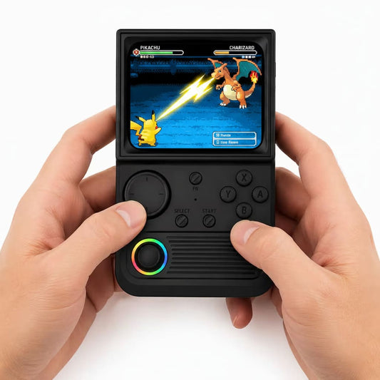 R36T Retro Handheld Console 3.5" IPS Linux-based retro gaming OS (ArkOS community firmware) 64GB / 128GB | iGameConsole 2026 Mid-Range | GBA SNES PS1 N64 PSP 15,000+ / 20,000+ Preloaded Games Plug and Play | Back to School Gift for Retro Gamers Adults