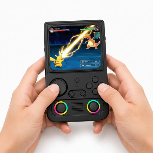 R36T MAX Retro Handheld Console 4" IPS Linux-based retro gaming OS (ArkOS community firmware) 64GB / 128GB | iGameConsole 2026 Premium | GBA SNES PS1 N64 PSP 15,000+ / 20,000+ Preloaded Games Plug and Play | Back to School Gift for Retro Gamers Adults