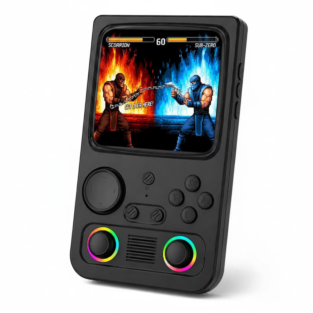 R36T MAX Retro Handheld Console 4" IPS Linux-based retro gaming OS (ArkOS community firmware) 64GB / 128GB | iGameConsole 2026 Premium | GBA SNES PS1 N64 PSP 15,000+ / 20,000+ Preloaded Games Plug and Play | Back to School Gift for Retro Gamers Adults