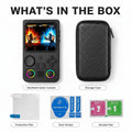 R36T MAX Retro Handheld Console 4" IPS Linux-based retro gaming OS (ArkOS community firmware) 64GB / 128GB | iGameConsole 2026 Premium | GBA SNES PS1 N64 PSP 15,000+ / 20,000+ Preloaded Games Plug and Play | Back to School Gift for Retro Gamers Adults
