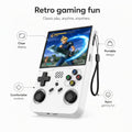 R36XX Retro Handheld Console 3.5" IPS Linux-based retro gaming OS (ArkOS community firmware) 64GB / 128G | iGameConsole 2026 Mid-Range | GBA SNES PS1 N64 PSP 15000+  / 20000+ Preloaded Games Plug and Play | Back to School Gift for Retro Gamers