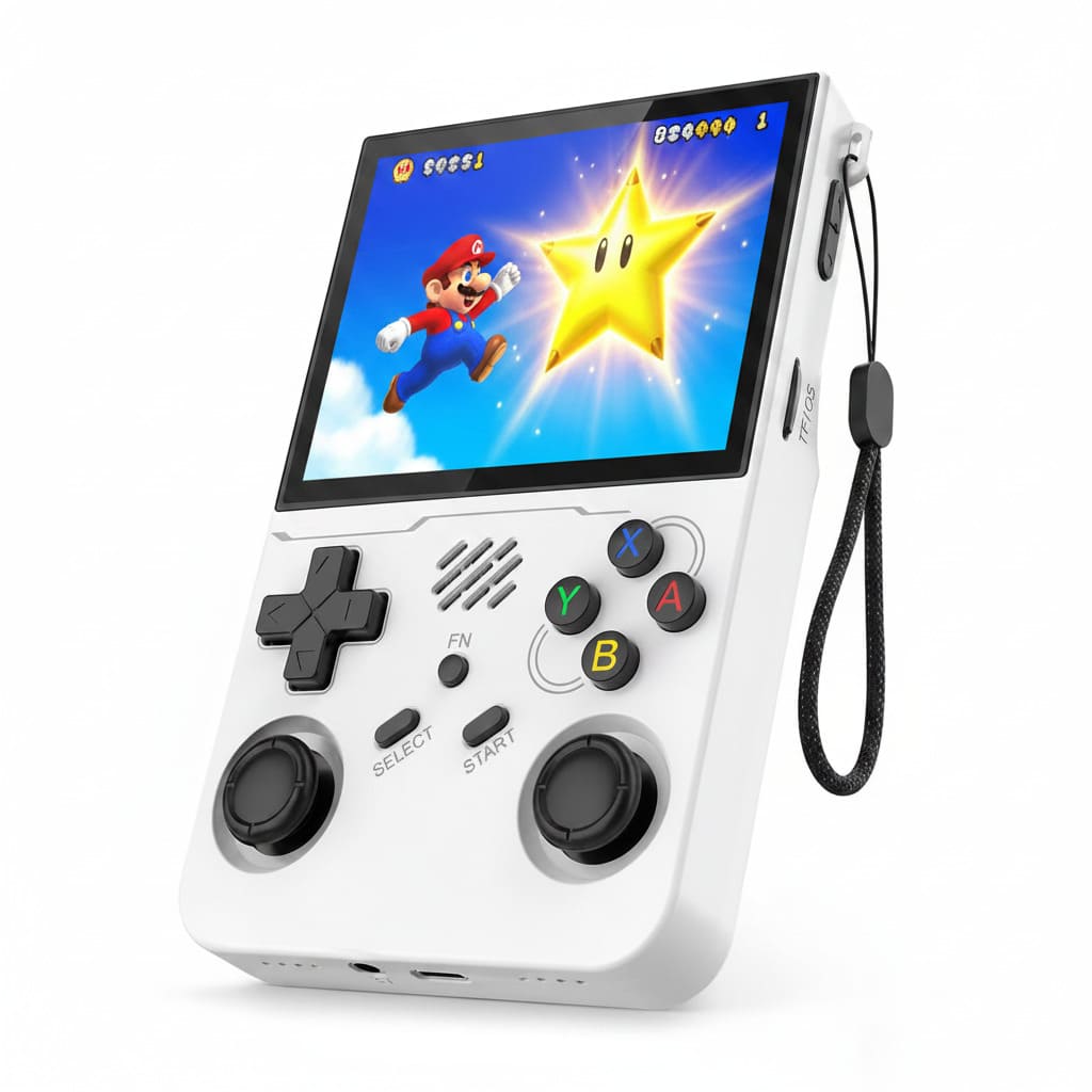 R36XX Retro Handheld Console 3.5" IPS Linux-based retro gaming OS (ArkOS community firmware) 64GB / 128G | iGameConsole 2026 Mid-Range | GBA SNES PS1 N64 PSP 15000+  / 20000+ Preloaded Games Plug and Play | Back to School Gift for Retro Gamers