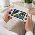 R43S Retro Handheld Console 4.3" IPS Linux-based retro gaming OS (ArkOS community firmware) 64GB / 128GB | iGameConsole 2026 Mid-Range | GBA SNES PS1 N64 PSP 15000+ / 20000+ Preloaded Games Plug and Play | Back to School Gift for Kids Adults Dad