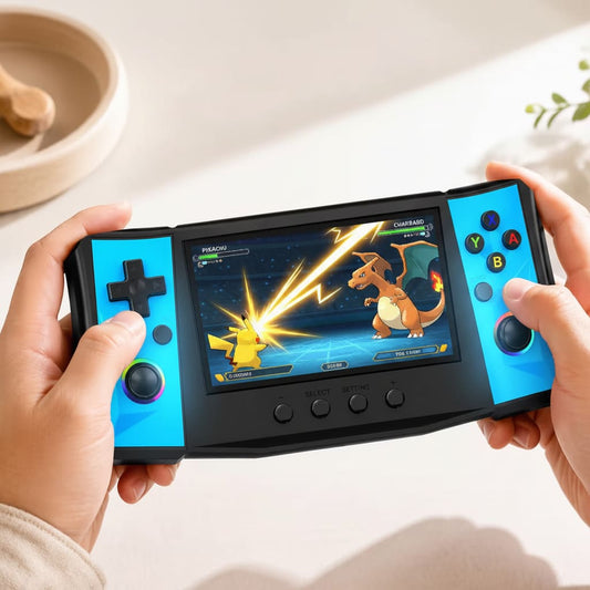 R50 Ultra Retro Handheld Console Linux-based retro gaming OS 256GB | iGameConsole 2026 Premium | GBA SNES PS1 PSP Dreamcast 50000+ Preloaded Games Plug and Play | Back to School Gift for Kids Adults Dad