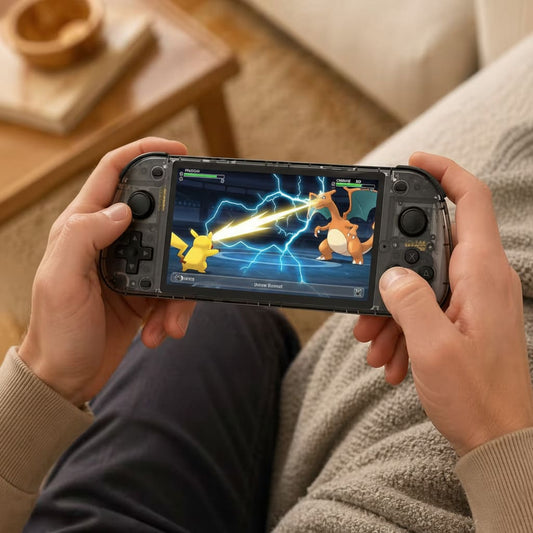 iGameConsole R50 Retro Handheld Console Linux-based retro gaming OS 64GB | iGameConsole 2026 Premium | Supports GBA SNES PS1 1000+ Preloaded Games Plug and Play | Back to School Gift for Kids Adults Dad