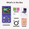 RG34XX Retro Handheld Console 3.4" IPS Linux-based retro gaming OS 64GB+ | iGameConsole 2026 Flagship | Supports GBA SNES PS1 PSP Dreamcast 1000+ Preloaded Games Plug and Play | Back to School Gift for Kids Adults Dad | WiFi Enabled