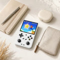 RG35XX+ Retro Handheld Console 3.5" IPS Linux-based retro gaming OS (muOS community firmware) 64GB+ | iGameConsole 2026 Premium | Supports GBA SNES PS1 N64 PSP 1000+ Preloaded Games Plug and Play | Back to School Gift for Kids Adults Dad