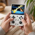 RG35XX+ Retro Handheld Console 3.5" IPS Linux-based retro gaming OS (muOS community firmware) 64GB+ | iGameConsole 2026 Premium | Supports GBA SNES PS1 N64 PSP 1000+ Preloaded Games Plug and Play | Back to School Gift for Kids Adults Dad
