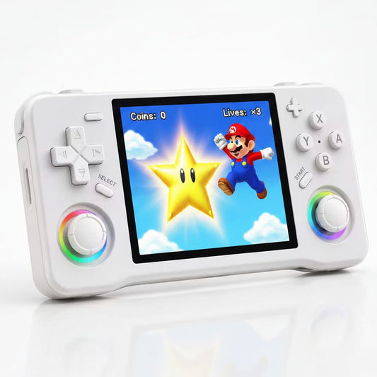 iGameConsole XF35H Retro Handheld Console 3.5" IPS Linux-based retro gaming OS 64GB+ | iGameConsole 2026 Premium | Supports GBA SNES PS1 1000+ Preloaded Games Plug and Play | Back to School Gift for Kids Adults Dad